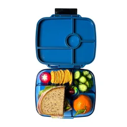 Lunchbox głęboki 5-komorowy Yumbox Go Bento Box - Oslo blue