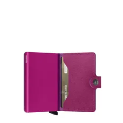 Kompaktowy portfel z RFID Secrid Miniwallet Crisple - fuchsia