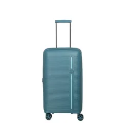 Walizka średnia poszerzana Travelite Roomer Trunk - aqua