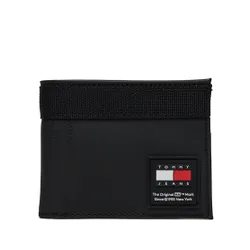 Большой мужской кошелек Tommy Jeans TJM Daily + CC Wallet Am0am12081 Black BDS