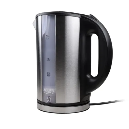 ADLER Family 1,7 l - czajnik elektryczny bezprzewodowy metalowy