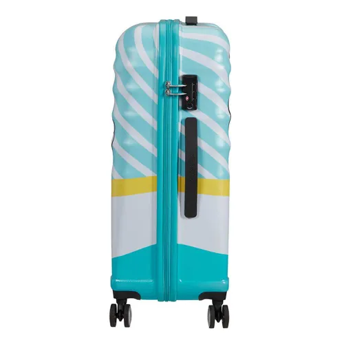 American Tourister Wavebreaker Disney Orta Bavul-Mickey blue kiss