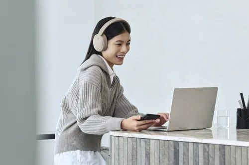 Sony WHCH730 Beżowe
