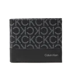 Большой мужской кошелек Calvin Klein Subtle Mono Bifold 5cc с монетой K50K509237 01H