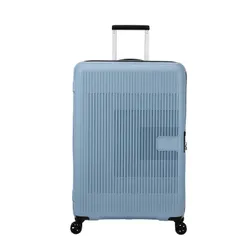 Большой расширенный чемодан American Tourister AeroStep-soho grey