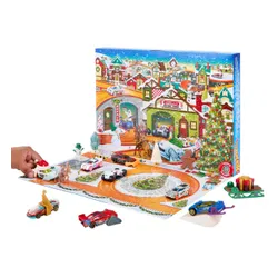 Zestaw pojazdów Hot Wheels Kalendarz adwentowy HKL74