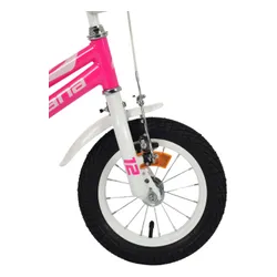 Rower dziecięcy INDIANA Roxy Kid 12 cali dla dziewczynki Różowy