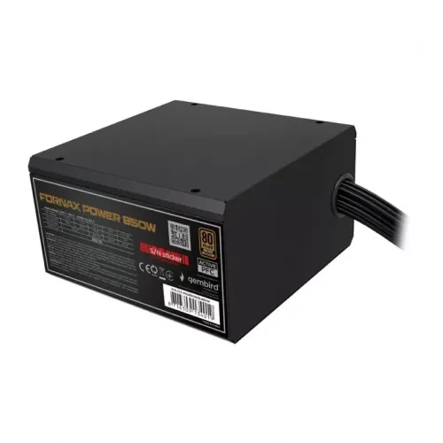 Zasilacz Gembird Fornax Power 850W 80+ Bronze Czarny