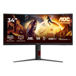 Monitor AOC CU34G4Z 34" 3440x1440px 240Hz 0.5 ms [MPRT] Curved