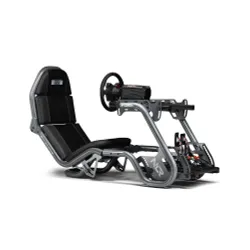 Fotel Next Level Racing NLR-R002 F-GT Pro Formula And Gt Racing Simulator Cockpit Grey Edition Wyścigowy do 150kg Skóra ECO