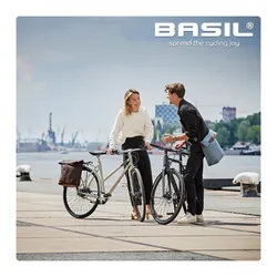 Велосумка на багажник BASIL City Shopper Vegan Leather