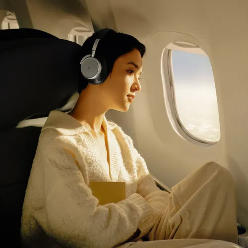 Słuchawki nauszne BANG & OLUFSEN Beoplay H100 ANC Wodoodporne Czarno-srebrny