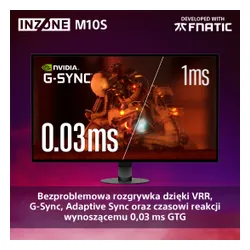 Monitor SONY Inzone M10S 26.5" OLED 2560x1440px 480Hz 0.03 ms [GTG]