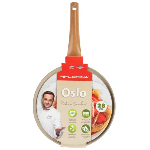 Patelnia do naleśników nieprzywierająca FLORINA OSLO 28 cm
