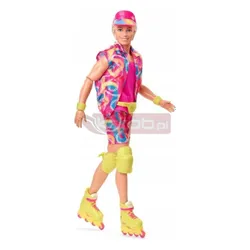 LALKA BARBIE KEN THE MOVIE lalka filmowa na rolkach HRF28