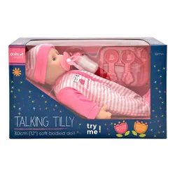 Lalka DOLLS WORLD Talking Tilly 016-78102