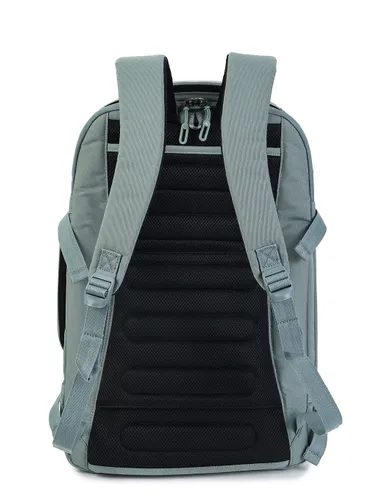 Рюкзак hedgren Trip L Exp Backpack-grey / green