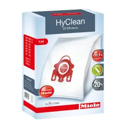 Worek do odkurzacza Miele HyClean 3D typ F/J/M 4szt. + 2 filtry