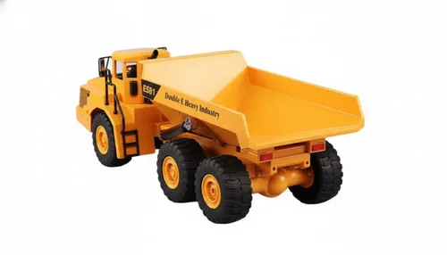 Zdalnie sterowany samochód COIL Auto RC pilot wywrotka ciężarówka VOLVO 1:16 żółta