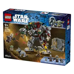 LEGO Star Wars 75451 Mandalorian i Starcie z droidem , zestaw klocków 9+