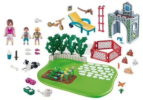 Playmobil 70010 Rodzina w ogrodzie