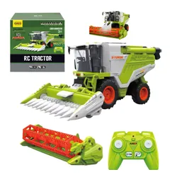 Zdalnie sterowany kombajn COIL RC zabawka na pilota światło dźwięk dym skala 1:24