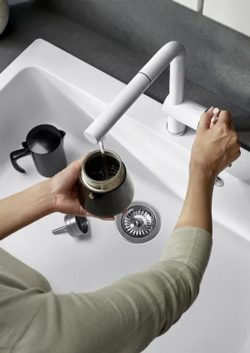 Bateria BLANCO Linus-S 526959 Delikatny biały