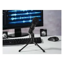 Mikrofon Hama MIC-P35 Allround Przewodowy Pojemnościowy Czarny