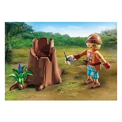 Набор фигурок Playmobil Dinos 71525 Исследовательская станция динозавров Диморфодон