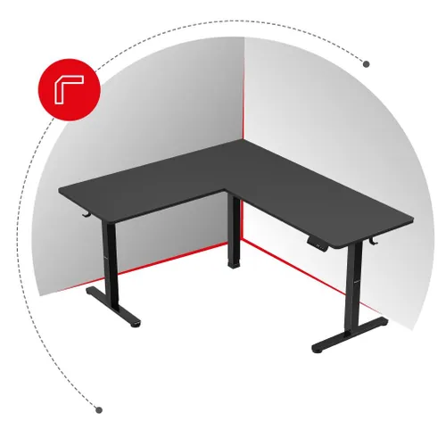 Huzaro Hero 9.5 Black (elektryczna regulacja)