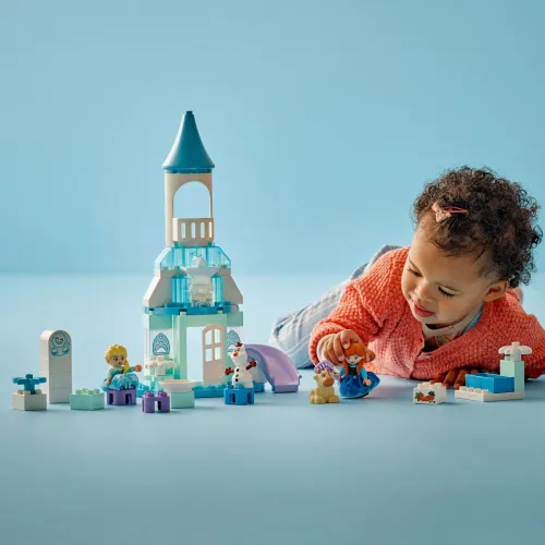 LEGO Klocki DUPLO Disney 10455 Przyjęcie w lodowym zamku Anny i Elzy