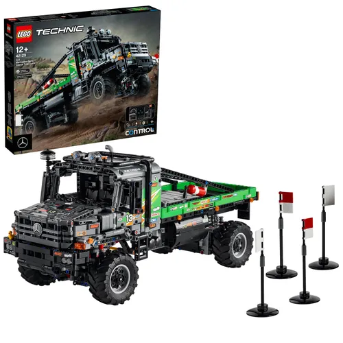 LEGO Technic Ciężarówka Mercedes-Benz Zetros z napędem na 4 koła 42129