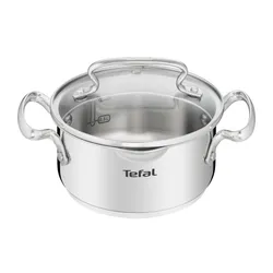 Zestaw garnków TEFAL Duetto+ (11 elementów) Stal nierdzewna 18/10 Indukcja Możliwość mycia w zmywarce
