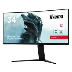 Monitor iiyama G-Master Red Eagle GCB3480WQSU-B1 34" UWQHD VA 180Hz 0,4ms Zakrzywiony Gamingowy