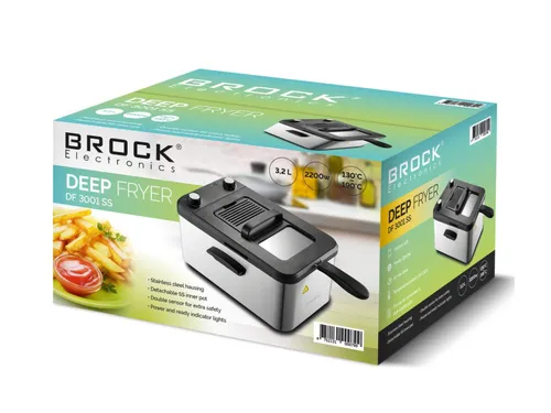 BROCK Fritöz DF3001SS