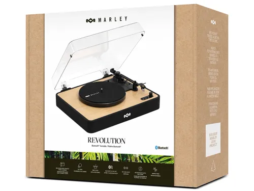 Gramofon HOUSE OF MARLEY Revolution Bluetooth Czarno-beżowy