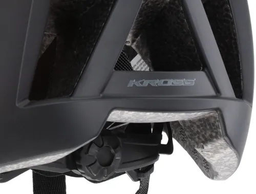 Kask rowerowy KROSS Attivo Czarny MTB (rozmiar M)