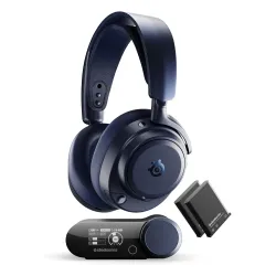 Słuchawki bezprzewodowe z mikrofonem SteelSeries Arctis Nova Pro Omni Nauszne Granatowy