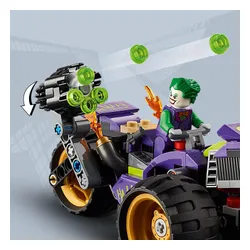 Конструктор Lego DC трехколесный мотоцикл Джокера (76159)