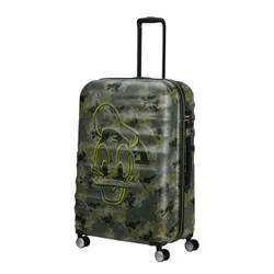 Walizka duża American Tourister Wavebreaker Disney - Donald Duck camo