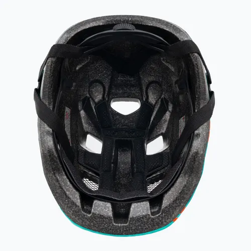 Kask rowerowy dziecięcy MET Hooray green fruit glossy