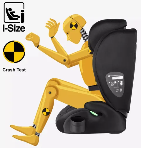 Fotelik samochodowy TULANO Joy 20 I-Size 100-150 cm (15-36 kg) Czarny