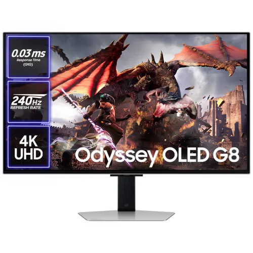 Monitor Samsung Odyssey OLED G8 S32DG802SU 32" 4K OLED 240Hz 0,03ms Gamingowy