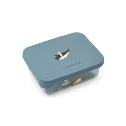 Dziecięcy pojemnik na przekąski Liewood Ako Tritan Snack Box - arctic sea / ocean view