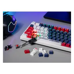 Klawiatura gamingowa A4Tech Bloody S98 Sports BLMS Red Plus przewodowa mechaniczna podświetlana wielokolorowa