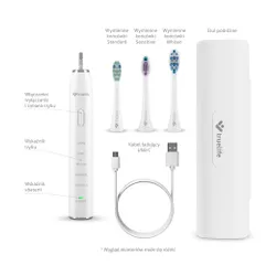 Szczoteczka soniczna TRUELIFE SonicBrush Clean30 (2 sztuki)