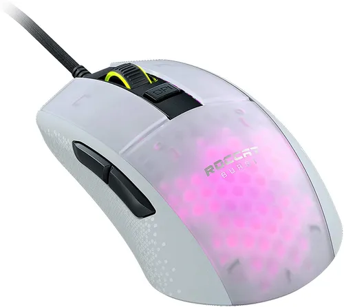 Myszka gamingowa Roccat Burst Pro AIMO - biały