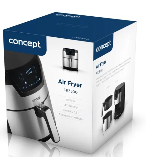 Air Fryer Frytkownica beztłuszczowa CONCEPT FR3500 3.5l programator czasowy