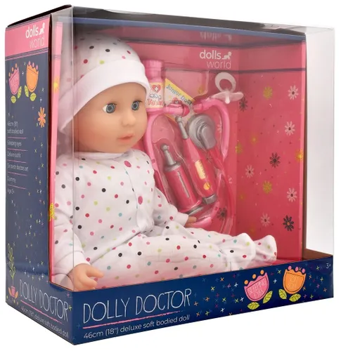 Lalka DOLLS WORLD Dolly Doctor 016-78502