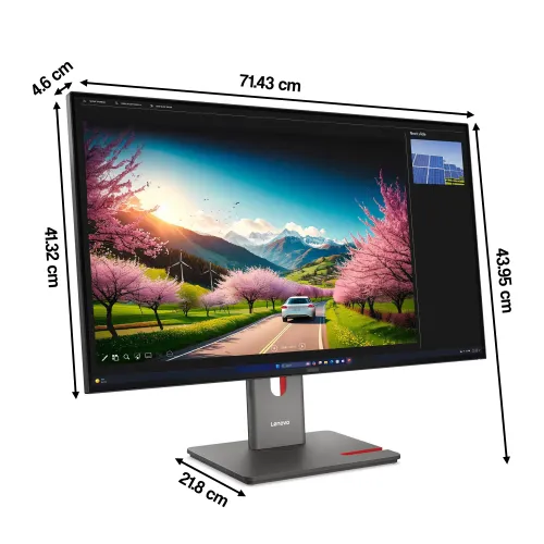 Monitor LENOVO ThinkVision P32UD-40 31.5" 3840x2160px IPS 120Hz 4 ms